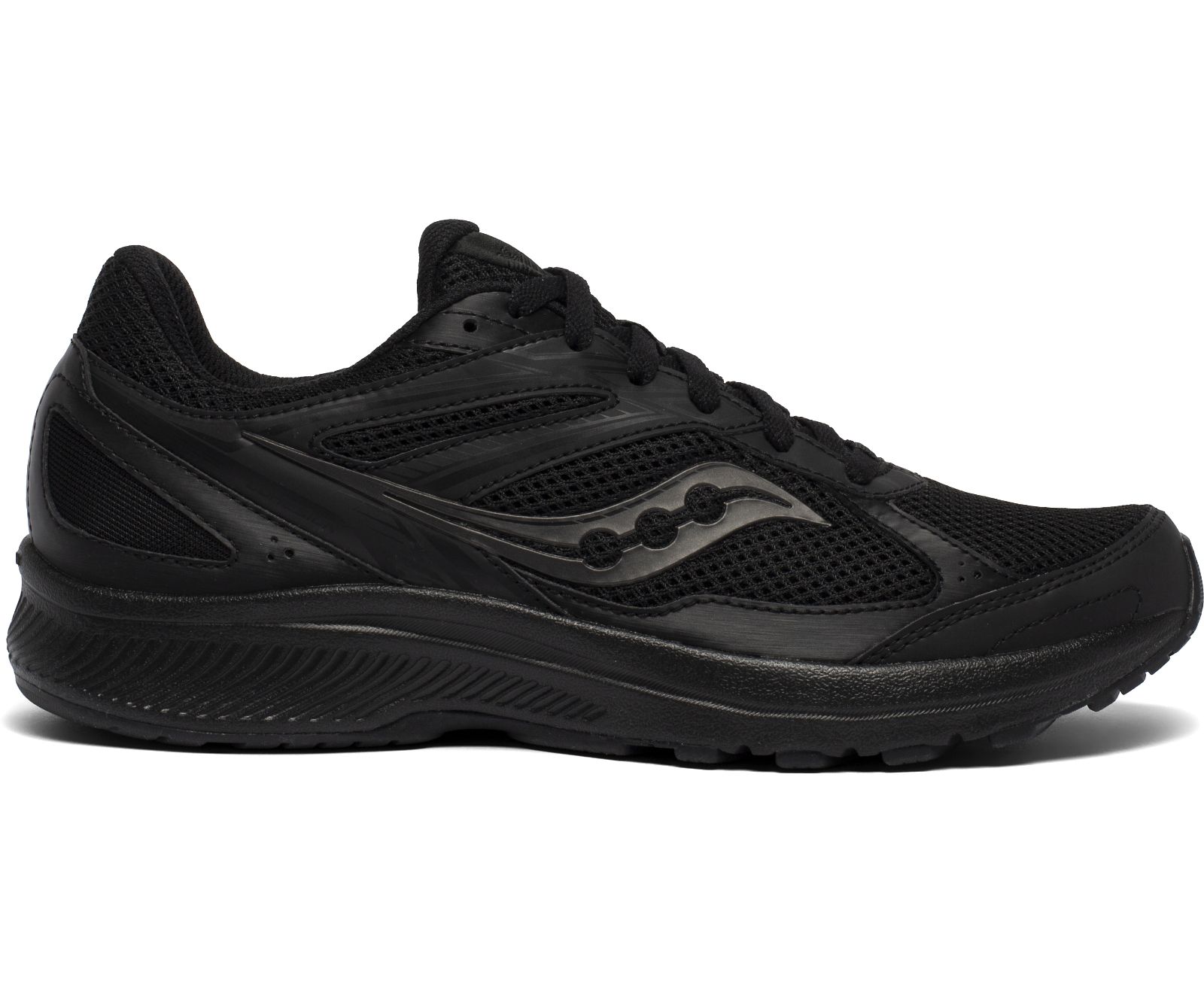 Saucony Cohesion 14 Men's Running Shoes Black / Black | AU 450ILHS